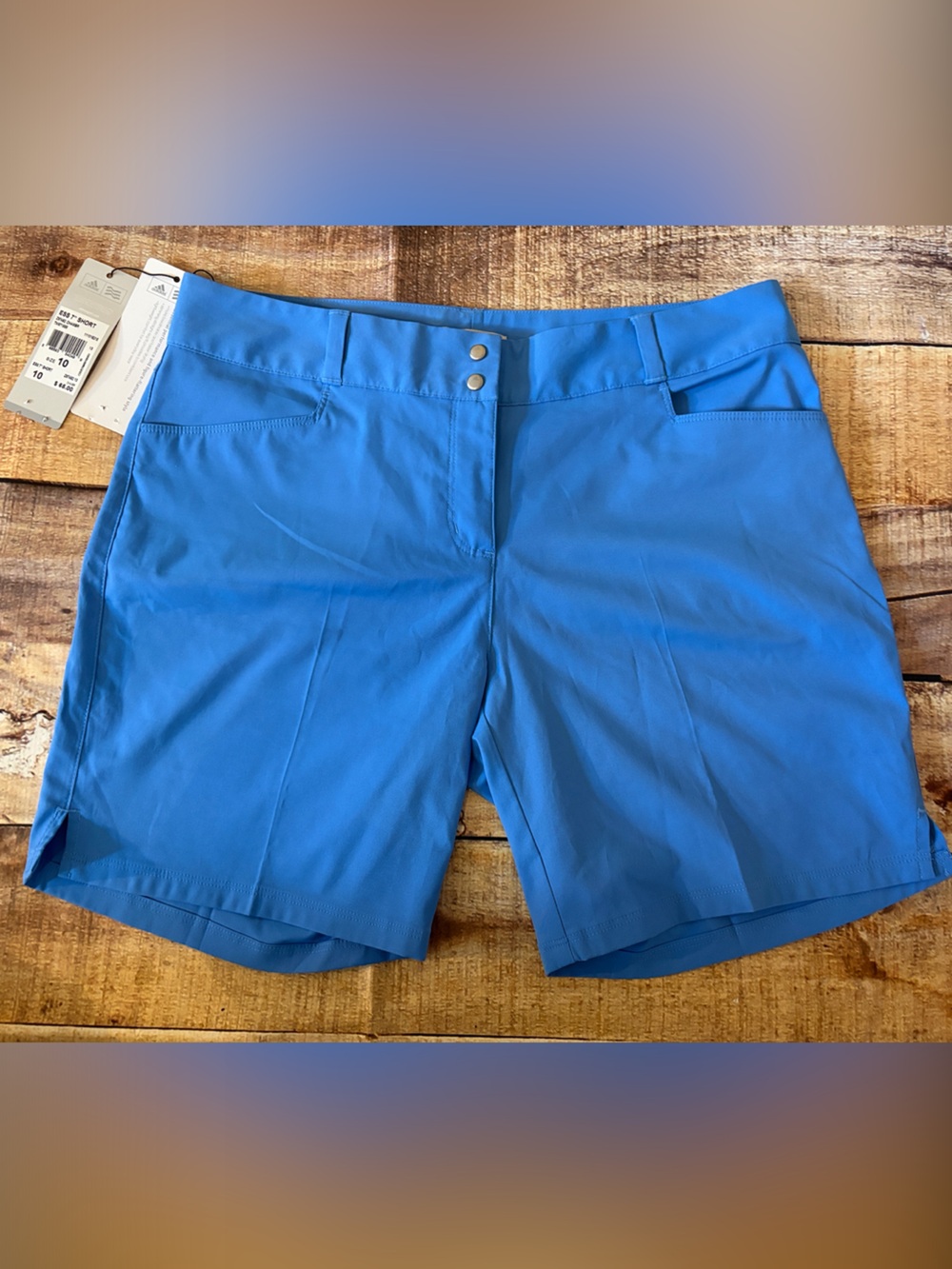NWT adidas Women's Athletic Shorts in Bright Blue